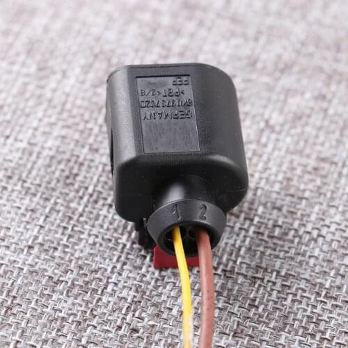 For VW Golf Jetta Passat For AUDI A3 A6 A8 For Skoda Octavia For Seat Toledo 2 PIN Electrical Connector Plug Pigtail 8K0973702