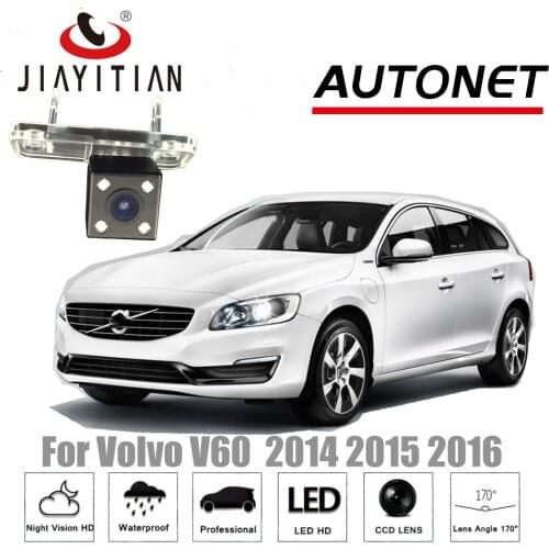 JIAYITIAN Rear View Camera For Volvo V60 2014 2015 2016 CCD Night Vision Reverse camera Backup Camera Parking Assistance