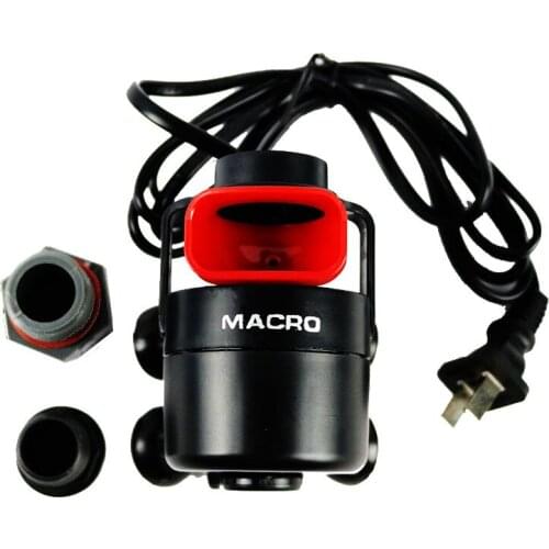 MACRO Aquarium DC12V Seawater Aquatic Life Macro FS01/02/03 Aqua Flow Swing Barb Inlet PVC Pumps