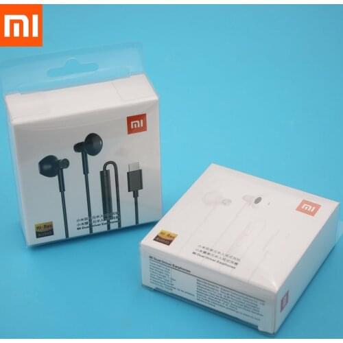 Xiaomi 11 10 10T Pro Earphone 3.5MM/Type C Jack Dual Driver In-Ear Earphone With Mic For Mi Note 10 Lite CC9 X2 F2 Pro Redmi K30