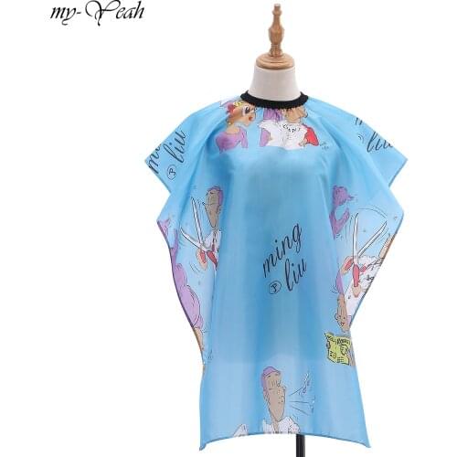 3 Styles Children&Adult Hairdressing Barber Cloth Haircut Cape Polyester Taffeta Fabric Hairdresser Apron Pro Salon Styling Tool