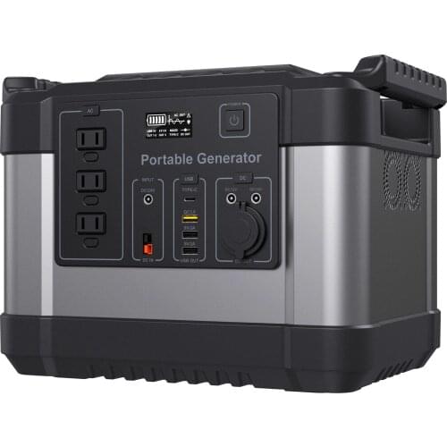 Rechargeable Portable Power Station 230v Solar Battery Backup Energy Storage Power Supply