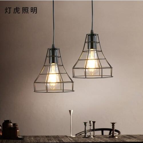Nordic led stone led crystal e27 pendant light hanging lamp modern chandelier hang retro lamp livingroom