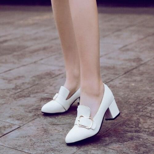 Big Size 11 12 13 14 ladies high heels women shoes woman pumps Package the heel Package toes Shallow mouth Little round head