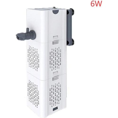 Built-in Fish Tank Filter Wear-resistant Rotor Aquarium Filter Pump With Large Capacity Filter Box Submersible Water Pump