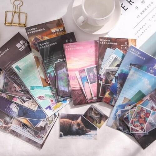 1000packs Stationery Stickers Travel series Diary Planner Decorative Mobile Stickers Scrapbooking DIY Craft Stickers 40pcs/pack