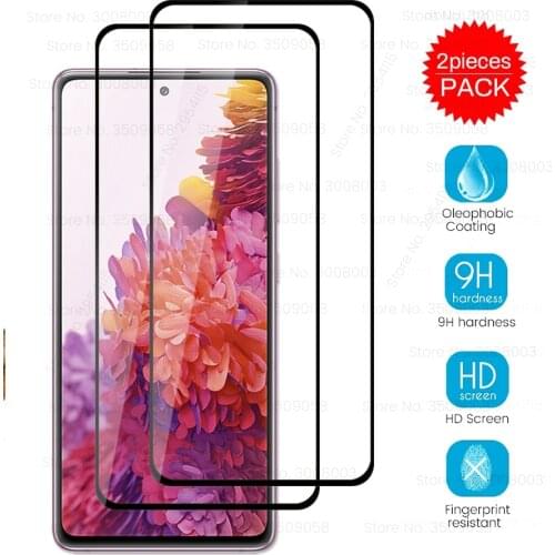 2PCS Display Touch Protective Glass for Samsung Galaxy S20 Fan Edition S20FE S20FE S 20 FE SM-G781B 6.5'' Screen Protectors Film