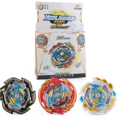 Bayblades Ace Dragon B-133 Burst Metal Fusion Burst Evolution High-Quality Plastic Toys Spin Battling Two-Way Pull Ruler Launche