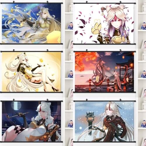 Anime Game Diamond Embroidery Full Drill Genshin Impact Diamond Painting Mosaic Cross Stitch Kits Art Picture Home Decoration