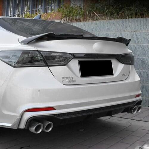 CEYUSOT FOR Toyota NEW Camry Spoiler Wing Car Trunk ABS Material Rear Lip Tail Fin Decorative Accessories Refit GT STYLE 2018-21
