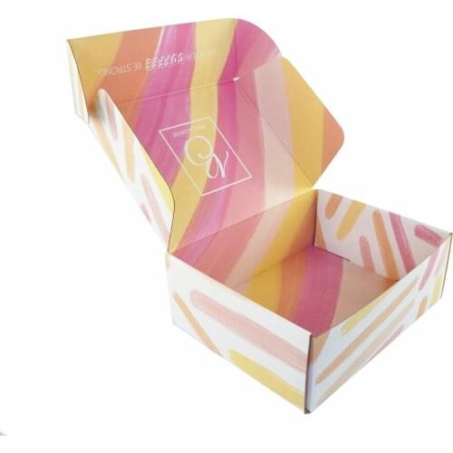 Custom Folding 4 Color Printing Corrugated Store Mailing Packaging Boxes