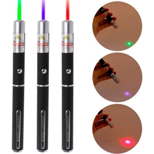 Laser Sight Pointer 5MW High Power Green Blue Red Dot Laser Light Pen Powerful Laser Meter 530Nm 405Nm 650Nm Green Laser Pen
