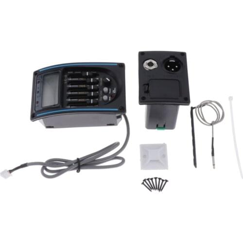 MagiDeal LC-5 Classic Folk Guitar EQ Equalizer Preamp Pickup Amplifier Parts