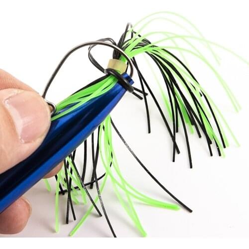 Soft Bait Sticks Aluminum Alloy Lure Stick Soft Bait Rod Bundle Soft Bait Hooker Silicone Rings Wear-resistant Fishing Tools