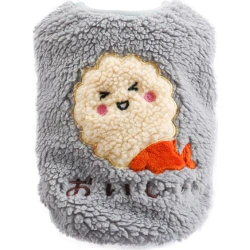 2021 New Dog Jacket Coat Pet Cat Fall Winter Clothes Warm Tempura Roman A Cat Cat Teddy Clothing Can Be Worn Alone Can be Coat