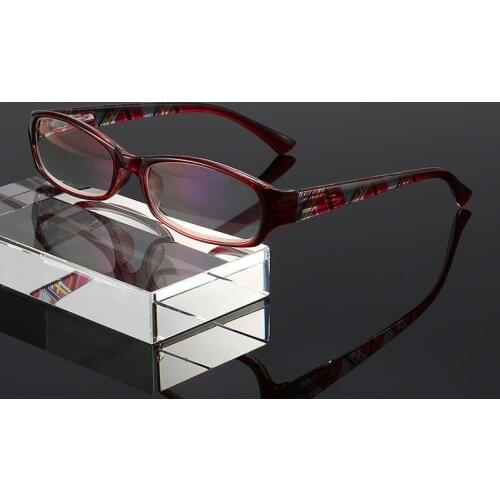 Anti-Blu-Ray Reading Glasses Anti-Fatigue Fashion Ultra-Light Glasses Retro Prescription Ladies Reading Glasses