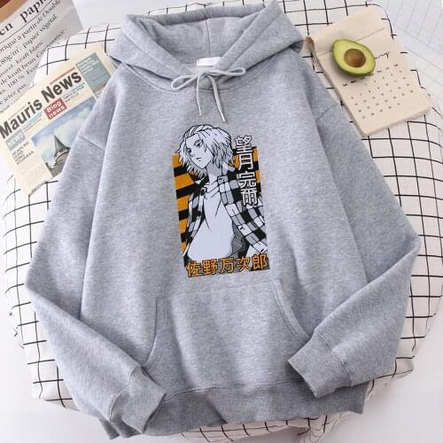 Hoodies Manjiro Sano Tokyo Revengers Anime Mens Casual Pullovers Harajuku Brand Man Hoodie Fleece Punk Mens Hoody Long Sleeve