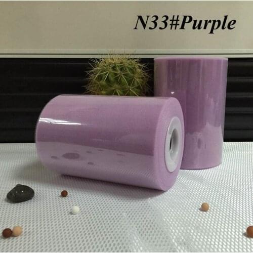 100% nylon Purple color tutu tulle roll 6"*100yards