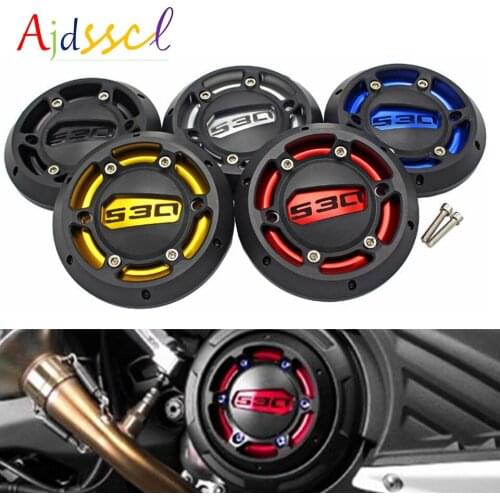 CNC Motorcycle Scooter Engine Protection Cover Modified Motorbike Anti-fall Side Protect Block for Yamaha-TMAX TMAX500 TMAX530