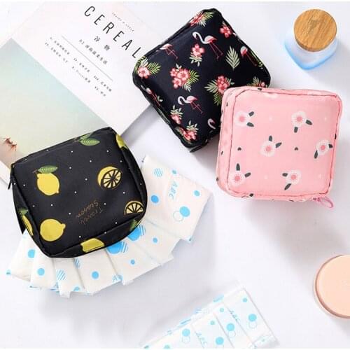 Ladies Tampon Storage Bag Sanitary Pad Bag Sanitary Napkin Storage Bag Napkin Bag Waterproof Thickening Jewelry Cosmetic Bag