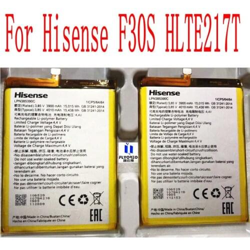 New High Quality 4010mAh LPN385390C Battery For Hisense F30S HLTE217T Mobile Phone