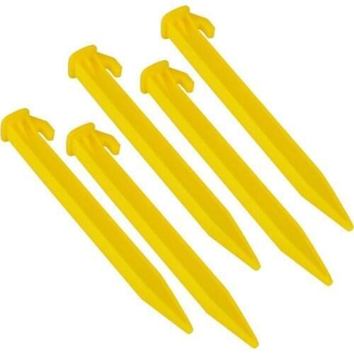 100pcs Tent Nail 14.7cm ABS Plastic Tent Stake Camping Equipment Outdoor Travel Tent Peg Tent Accessories