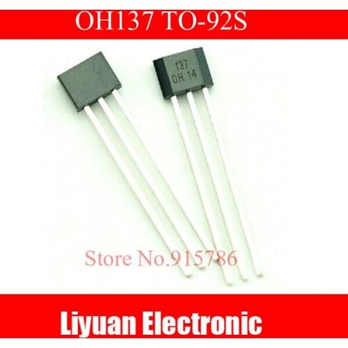 20pcs OH137 TO-92S Hall Effect Sensor for Highly Sensitive Instruments