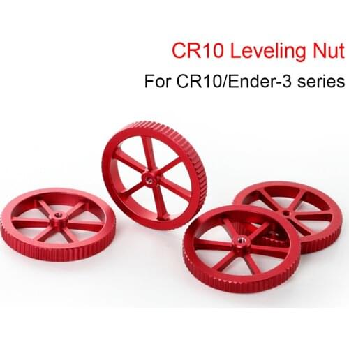 4PCS CREALITY Hotbed Leveling Nut 3D Printer Parts Heated Bed Adjustment Nut Hand Twist For Ender 3 CR10 CR-10 Heatbed