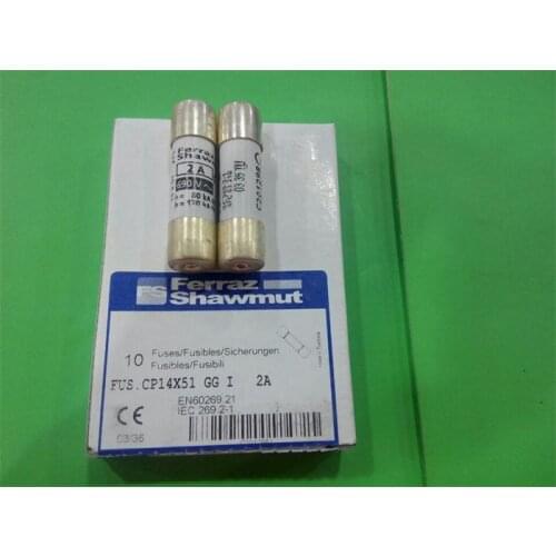 Free shipping 5pcs Import fuse fuse ceramic 14X51MM GOULD genuine 2A 690V 120KA gl-gG