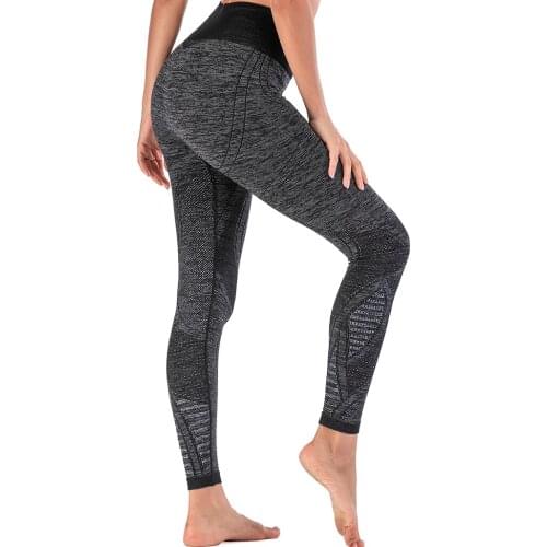 Breathable Gym Leggings Women Seamless High Waist Wear-resistant Sport Leggings Tight Pants Women