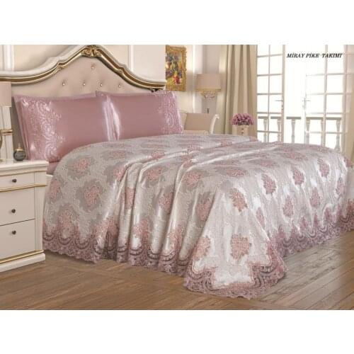 French Laced Miray Dowries Bridal Set 7 Piece Powder