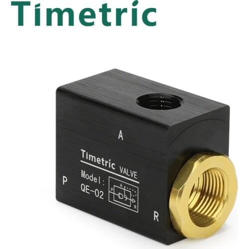 Válvula de escape com liberação Componentes pneumáticos válvula de escape rpido cilindro de válvula de escape rápida tamanhos