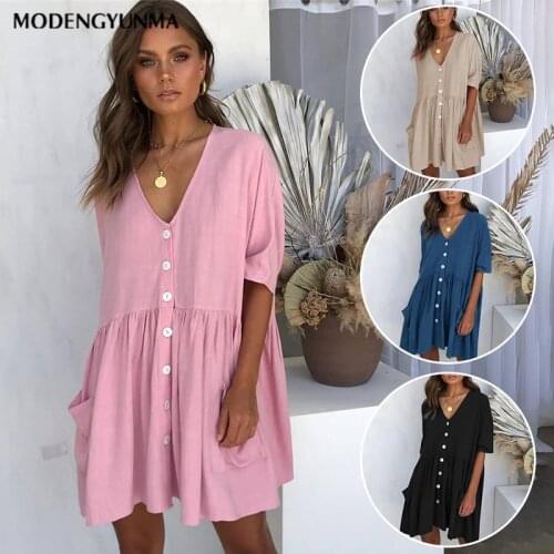 Summer Half Sleeves Casual Loose Dress Maternity Clothes for Pregnant Women Vestidos Gravidas Lady Dress Pregnancy Dresses