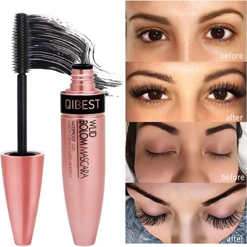 Maquillage Professionnelle Lashes Mascara Waterproof Sweat-proof Non-dizzy Curl Length Easy To Wear Beautiful Eyes Make Up