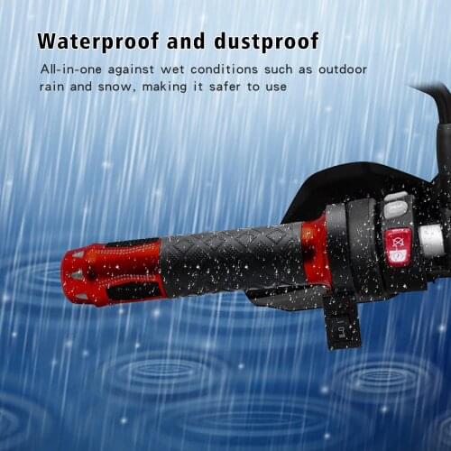 Motorcycle Electric Heated Grips Motorbike Hot Grip ATV Scooter 22mm 7/8" Handlebar Hand Warmer Aluminum 12V