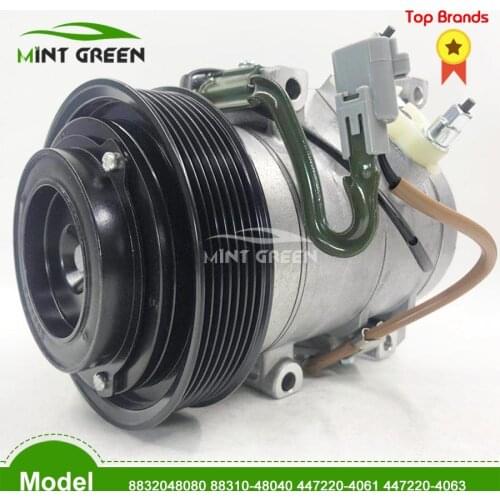BRAND NEW 10S17Cfor toyota air compressor 88310-48040 447220-4061 447220-4063 For Toyota Solara 2002-2008 7PK