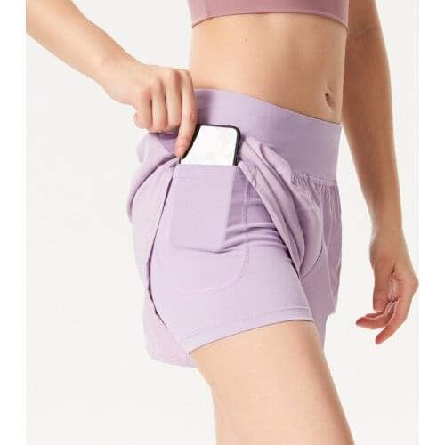 Sexy Fitness High Waist Sports Running Shorts Yoga Gym Women Workout Spandex Quick-drying Casual And Breathable Women Summer