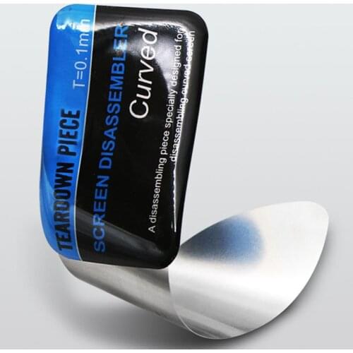 R58E Mobile Phone Curved LCD Screen Spudger Open Pry Card Tools Ultra Thin Flexible