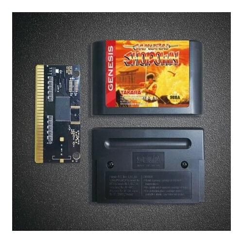 Samurai Shodown - 16 Bit MD Game Card for Sega Megadrive Genesis Video Game Console Cartridge