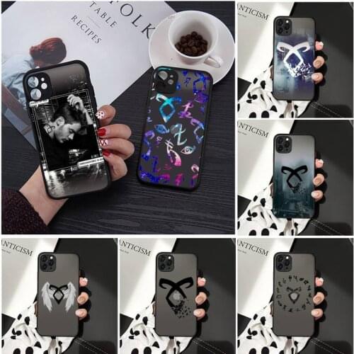 Series Shadowhunters TV Phone Cases Matte Transparent for iPhone 7 8 11 12 s mini pro X XS XR MAX Plus cover funda