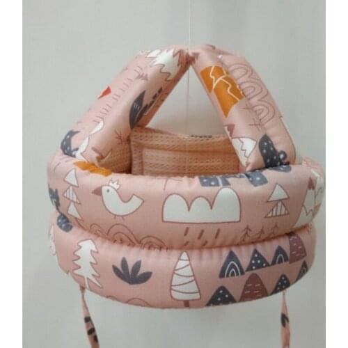 Summer Baby Drop-Resistant Helmet Protective Learn Walk Children Toddler Head Safety Kids Anti Collision Hat Comfortable Cap