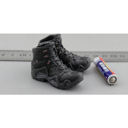 M024 1:6 Scale Soldier Solid Shoes Model with Connector for 12"