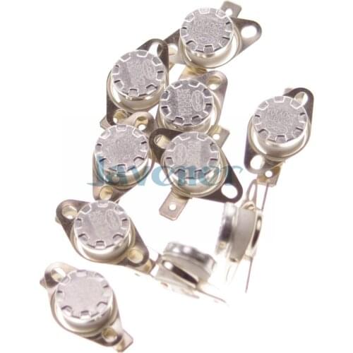 10PCS 30 to 160 Degree C 10A 250V NC Temperature Switch Thermostat Controllor KSD301
