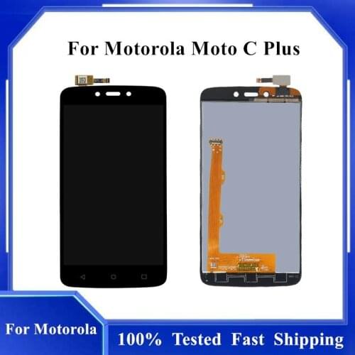 High Quality For Motolora MOTO C Plus LCD Display Touch Screen For Moto Cplus XT1721 XT1722 XT1723 XT1724 LCD Replacement