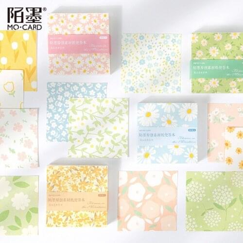 15 Pattern/100pcs Memo Pad Cute Sticky Notes Kawaii Korean Office Stationery for School 2020 To Do List Sticky Note Writable