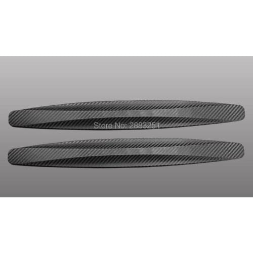 2PC Car Rubber Strip Crash Bar Bumper Strip Trim Corner Protector Guard for Dodge charger journey challenger caliber Accessories