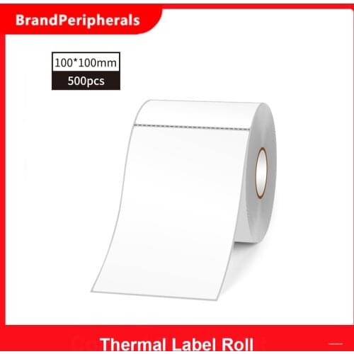 500pcs Thermal Shipping Labels Roll Shipping Package Thermal Printer All-Purpose Label Paper Sticker Self-adhesive for Express