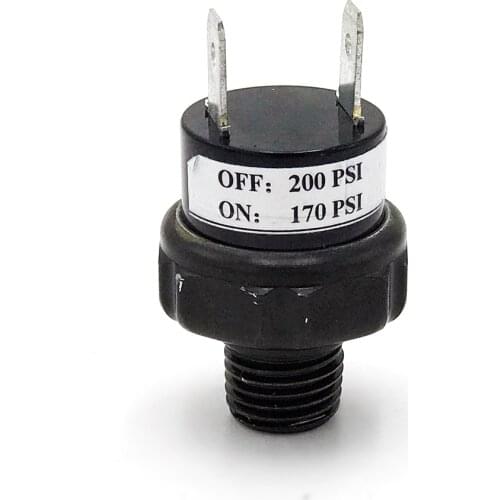 90-200 PSI 12V NPT 1/4 Air Pressure Control Switch Valve Horn Compressor Tank Air Pressure Switch