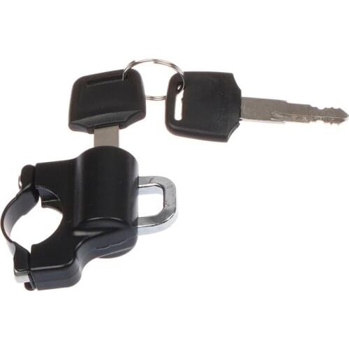 Electric Handlebar Helmet Lock Universal Motorcycle Helmet Lock Anti-theft lock
