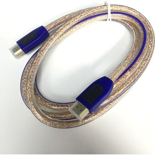 HDMI to HDMI Cable 1M 2m 3m 5m 3D 2.0K Male-Male High Premium Gold-plated HDMI Adapter for Tablet HDTV Camera PC color gold